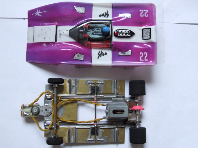 Chassis and Body. Top View.