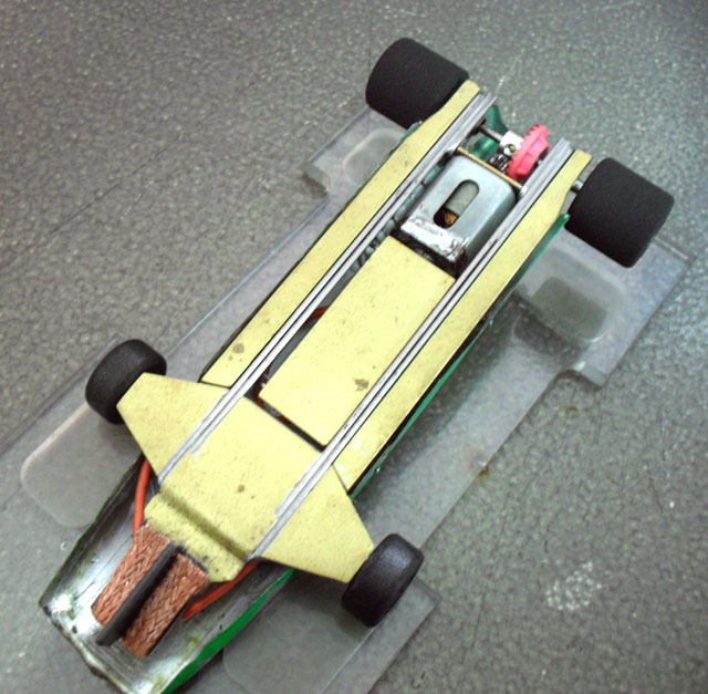 Troy's 3rd place F1 chassis built by Stoo Amos.