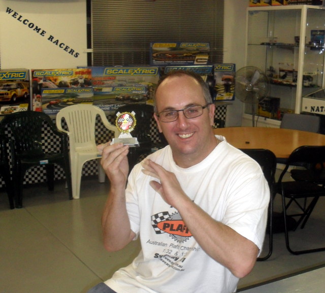 JJ with his TQ trophy for Mini Z