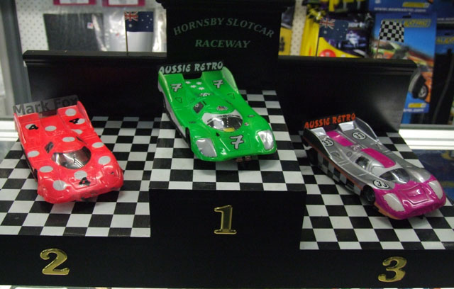 The Winning Cars