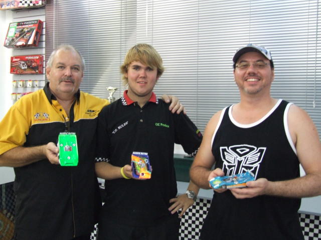 The Winners.<br />Wayne Bramble 2nd, Cody Bramble 1st, Troy Boldy 3rd.