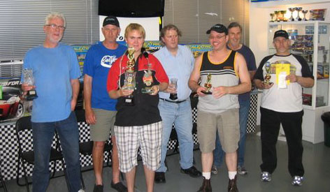 The various 'Event' Winners, with their Spoils