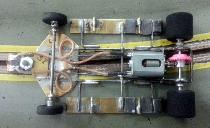 Jason's 2nd place chassis, built by Darryl