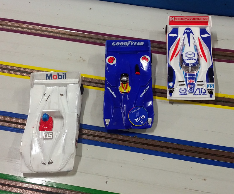 SRC GT-1 Podium placed cars L to R;<br />Troy, Darryl & Kenny