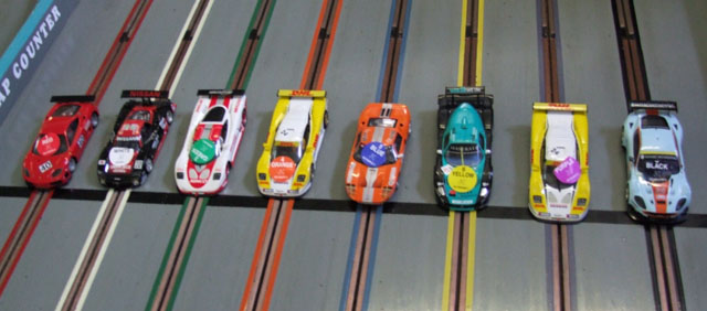 The cars in Semi 'A'