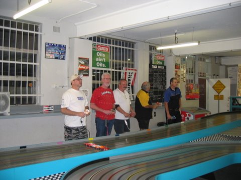 Heat 1 Drivers;<br />Troy, Fox, Bill, Wayne and James