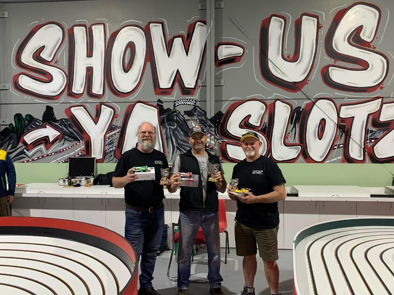 Sunday Winners. L to R Anthony, Andrew & Peter