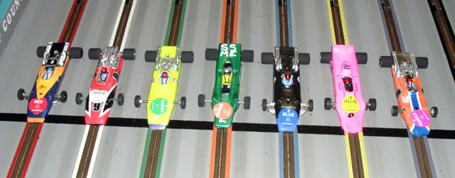 The F1 field at the start<br />From Left to right;<br />Stoo, Rob, Charles, Stev, Jake, Mark and Jacco.