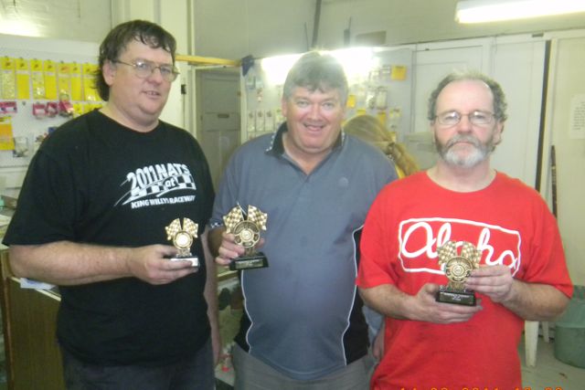 Group 27 Podium - Brad, Mick, Geoff