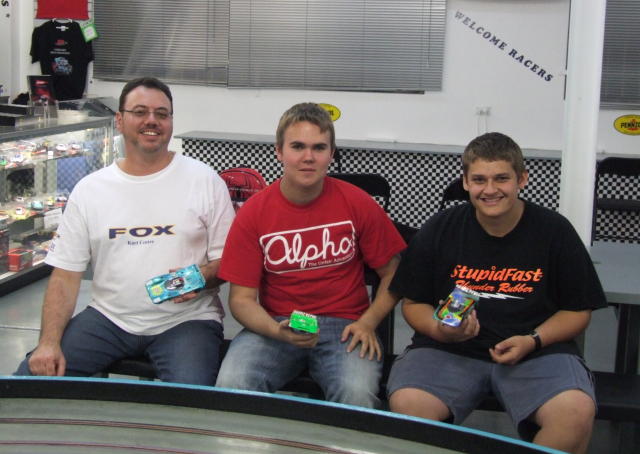 The Winners.<br />Troy Boldy, Cody Bramble and Daniel Harron.